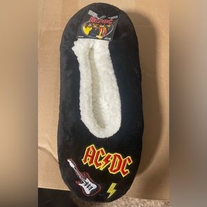 AC⚡️DC | Pull-on Slippers, Black